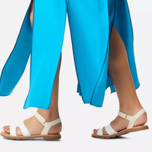 NEW Sorel Ella III Ankle Strap Sandals - Suede Chalk, Gum  For Women 252 - Picture 6 of 9